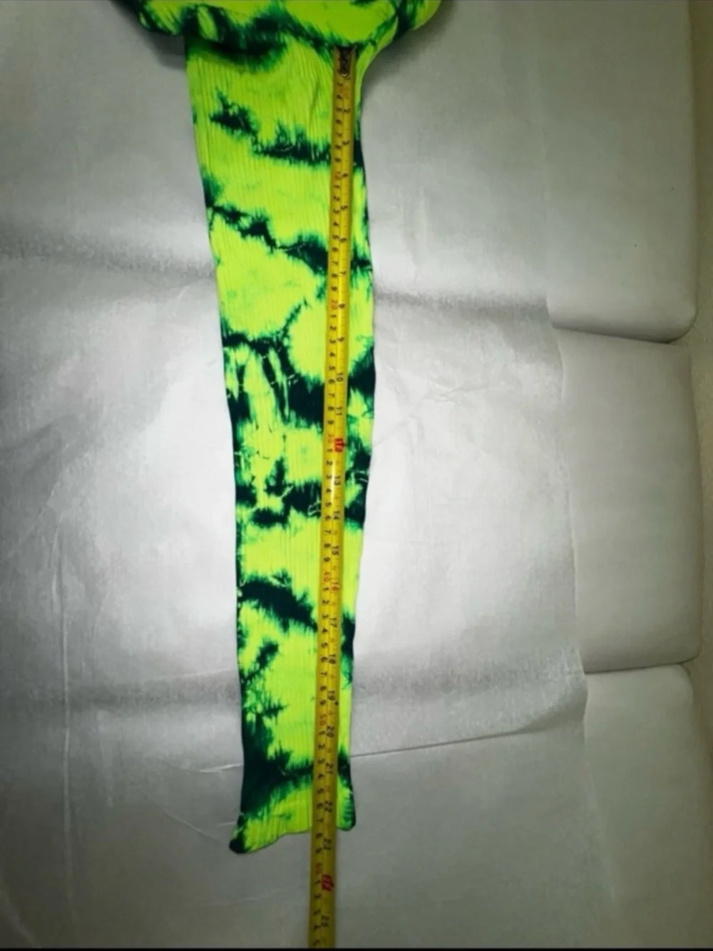 Bombshell sportswear Leggings size XS/S seamless ribbed tie dye - Picture 7 of 9